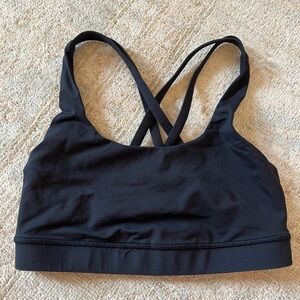 Lululemon Athletica Black Sports Bra
